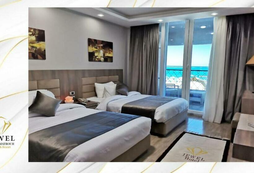 اتاق استاندارد با چشمانداز دریا, Jewel Beach Matrouh