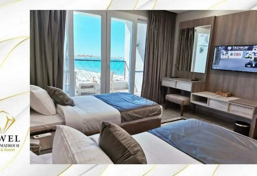 اتاق استاندارد با چشمانداز دریا, Jewel Beach Matrouh