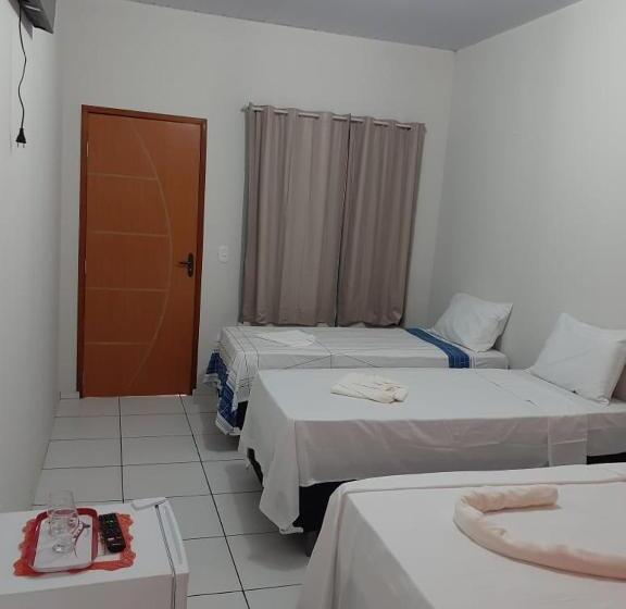 Chambre Quadruple Standard, Pousada Chácara Do Coqueiro