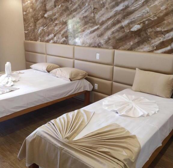 חדר דלוקס לשלושה, Pousada E Restaurante Lagoa Azul