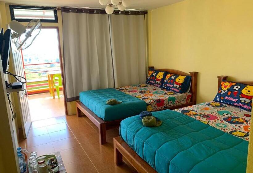 اتاق استاندارد چهار تخته, เขาค้อ กุหลาบแดง รีสอร์ท