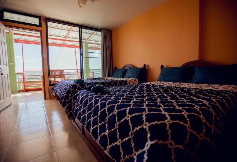 اتاق استاندارد چهار تخته, เขาค้อ กุหลาบแดง รีสอร์ท