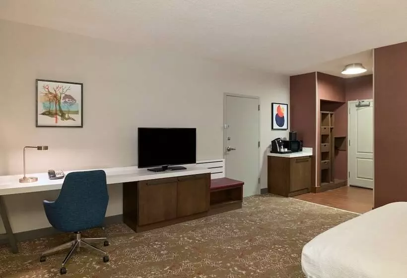身障者適用スタンダードルーム, Hilton Garden Inn Bloomington