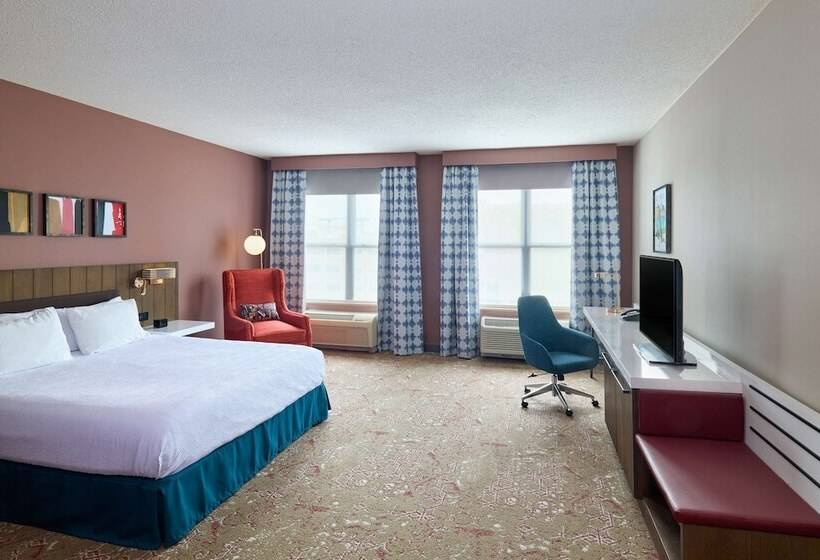身障者適用スタンダードルーム, Hilton Garden Inn Bloomington