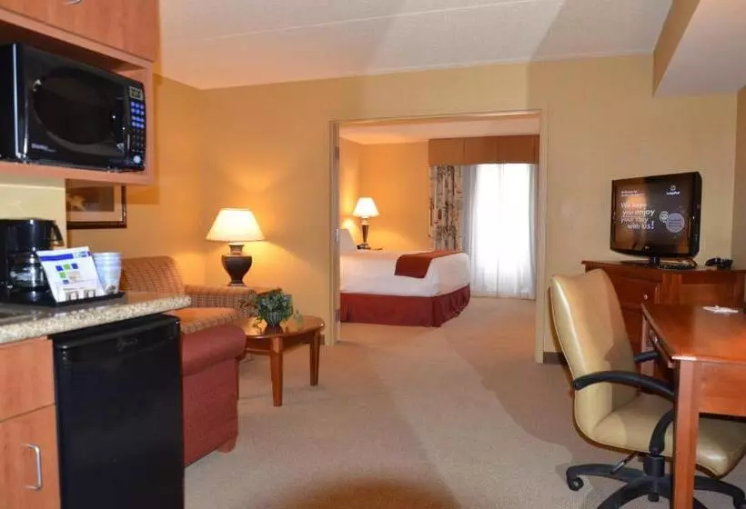 キングサイズベッドのスイートルーム, Holiday Inn Express & Suites Bloomington, An Ihg