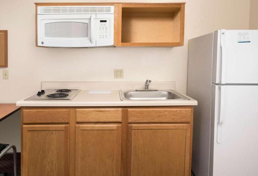 غرفه قياسيه سريرين مزدوجين, Woodspring Suites Raleigh Apex
