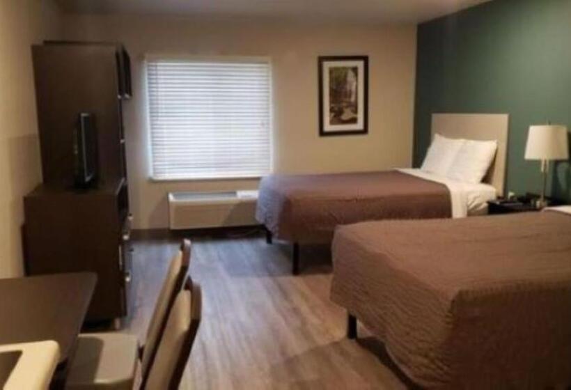 غرفه قياسيه سريرين مزدوجين, Woodspring Suites Raleigh Apex