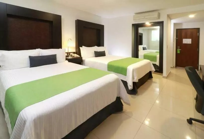 ２ダブルベッドのスタンダードルーム, Wyndham Garden Guadalajara Acueducto