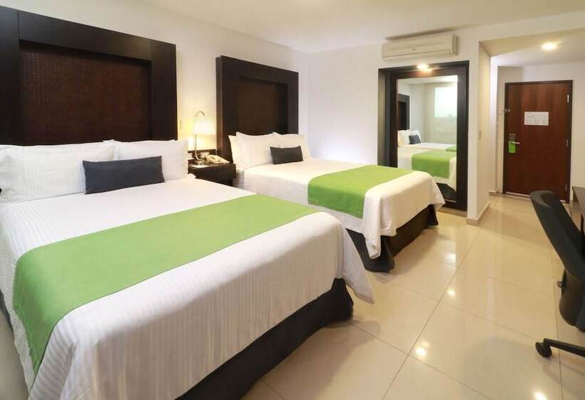 غرفه قياسيه سريرين مزدوجين, Wyndham Garden Guadalajara Acueducto