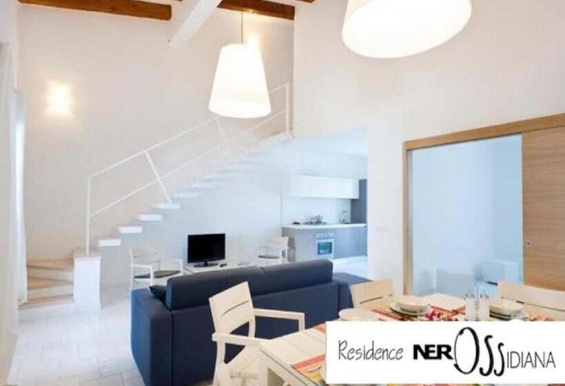 Апартаменты 2 Спальни Боковой Вид на Море, Nerossidiana