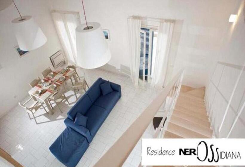 Апартаменты 2 Спальни Боковой Вид на Море, Nerossidiana