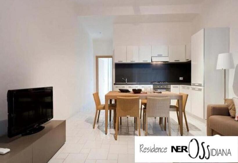 Апартаменты 1 Спальня Боковой Вид на Море, Nerossidiana