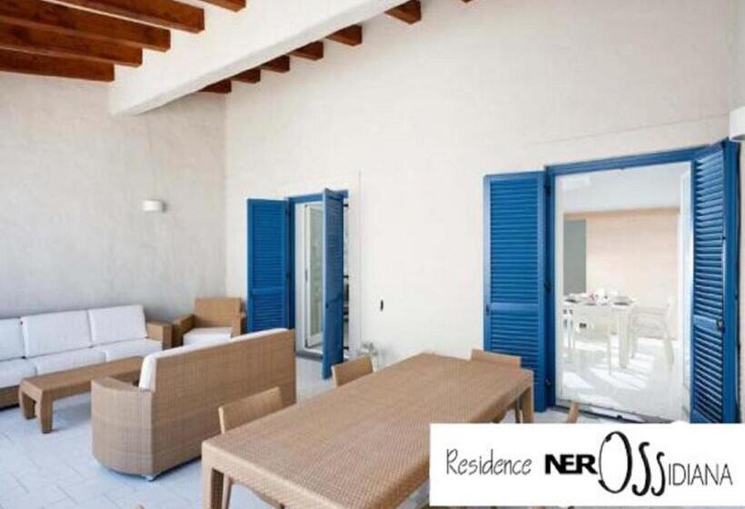 Апартаменты 2 Спальни Боковой Вид на Море, Nerossidiana