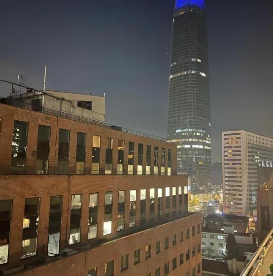 2 Schlafzimmer Apartment, Apartament Condo Amueblado, Encomenderos 200 El Golf, Las Condes Santiago Con Vista Al Costanera Cen