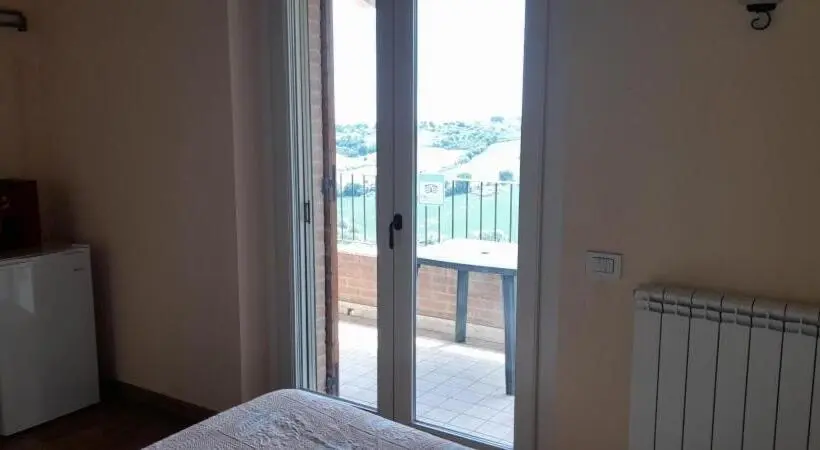オーシャンビューデラックスルームバルコニー付き, Bed & Breakfast Casa Jo