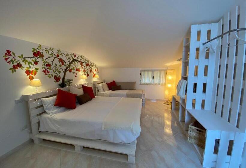 اتاق لوکس سه تخته, Alma Migrante Bed&wine