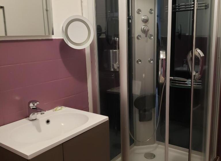 غرفة قياسية مطلة على الجبل, Le Moulin D Onclaire Camping Et Chambres D Hôtes