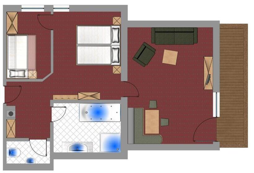 جناح عائلي, Feriengut Unterhochstätt