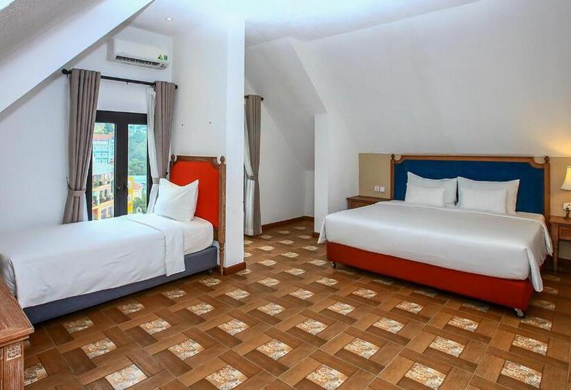 اتاق لوکس سه تخته, Venus Hotel Tam đảo
