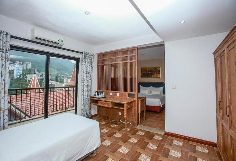 اتاق لوکس سه تخته, Venus Hotel Tam đảo