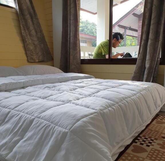 Студио Стандарт Кровать Кинг, ฮักเคียงโขง Hug Khieng Khong Nongkhai Hostel