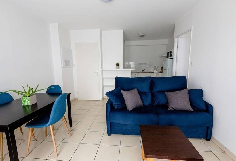 带1个卧室的公寓, Cerise Nantes Atlantis