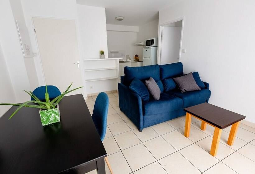 带1个卧室的公寓, Cerise Nantes Atlantis