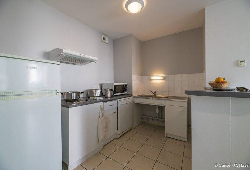 带1个卧室的高级公寓, Cerise Nantes Atlantis