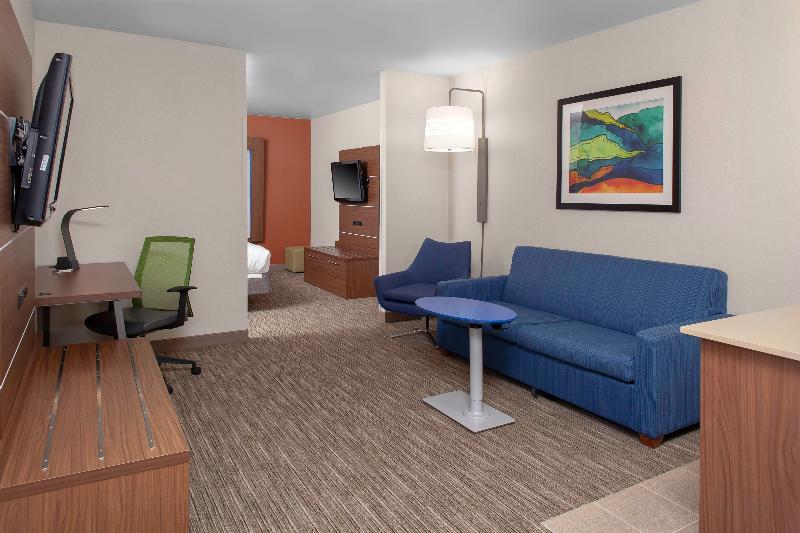 מיטת קינג בסוויטה, Holiday Inn Express Hotel & Suites Coeur D Alene I 90 Exit 11, An Ihg