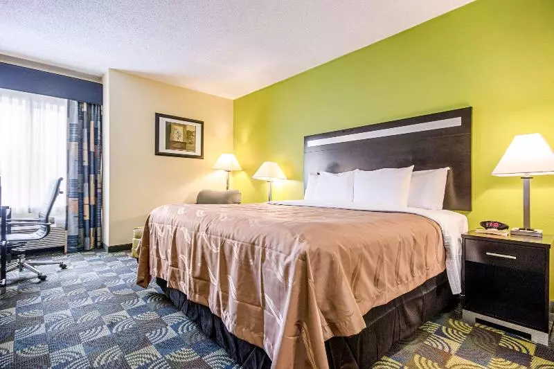 キングサイズベッドのスタンダードルーム, Quality Inn & Suites Glenmont  Albany South