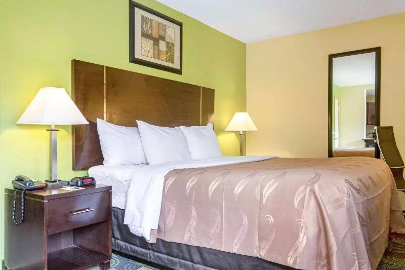 キングサイズベッドのスタンダードルーム, Quality Inn & Suites Glenmont  Albany South