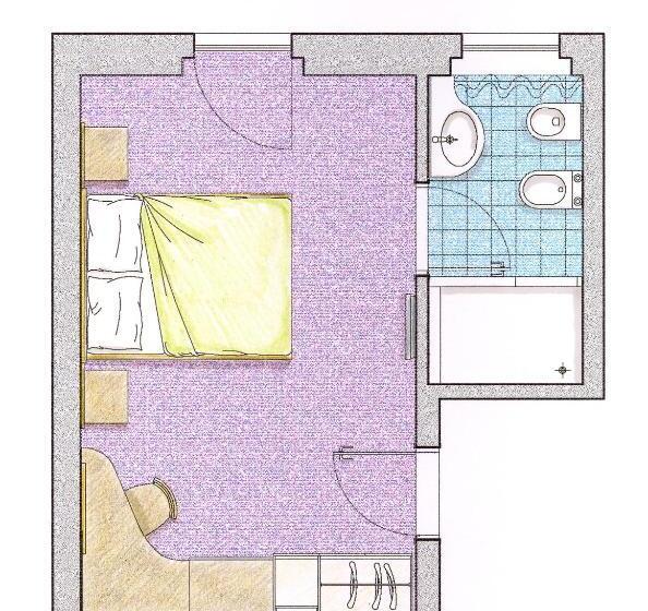 غرفة سوبيريور, Relais San Giusto