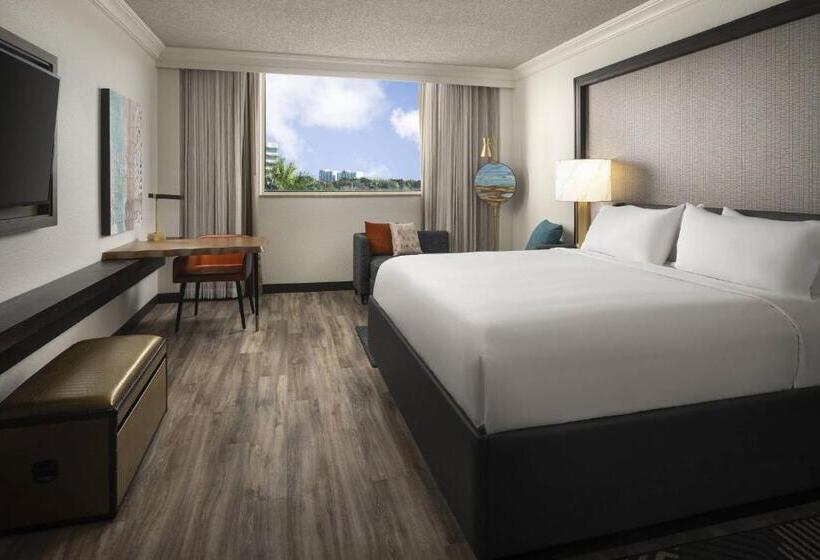 غرفة قياسية سرير كينج, Renaissance Fort Lauderdale West