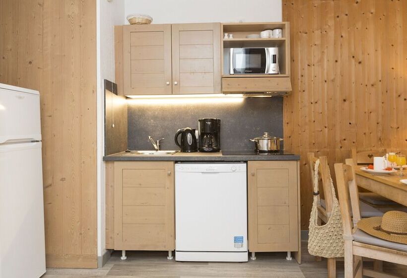 דירת חדר, Résidence Odalys L Orée Des Pistes