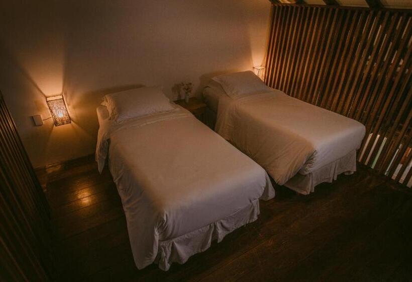 חדר דלוקס עם מרפסת נוף לים, Pousada Maravilha