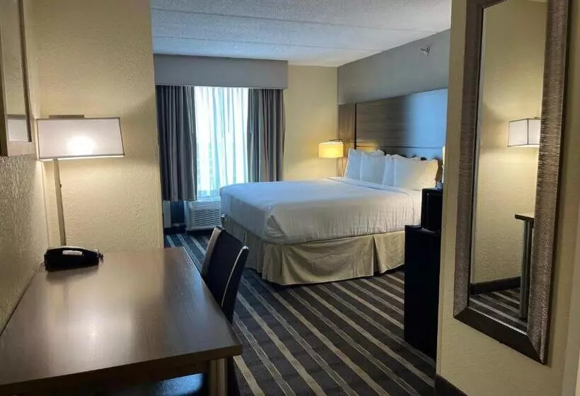 キングサイズベッドのスタンダードルーム, Sky Point Hotel & Suites   Atlanta Airport