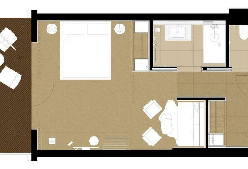 اتاق استاندارد پلاس, Tauern Spa Hotel & Therme