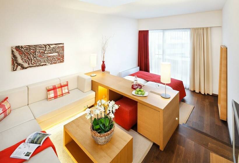 اتاق لوکس با چشمانداز, Tauern Spa Hotel & Therme