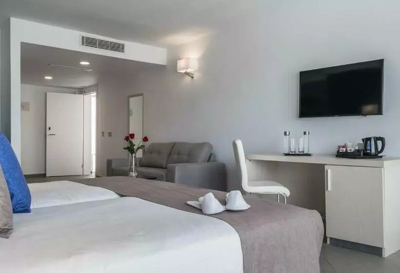اتاق لوکس با چشم‌انداز دریا, Aparthotel Esquinzo y Monte del Mar