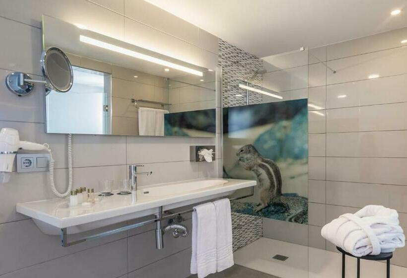 Номер Deluxe Вид на Море Боковой, Aparthotel Esquinzo y Monte del Mar