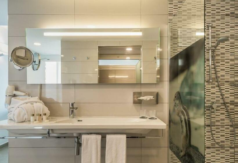 片側に海が見えるデラックスルーム, Aparthotel Esquinzo y Monte del Mar