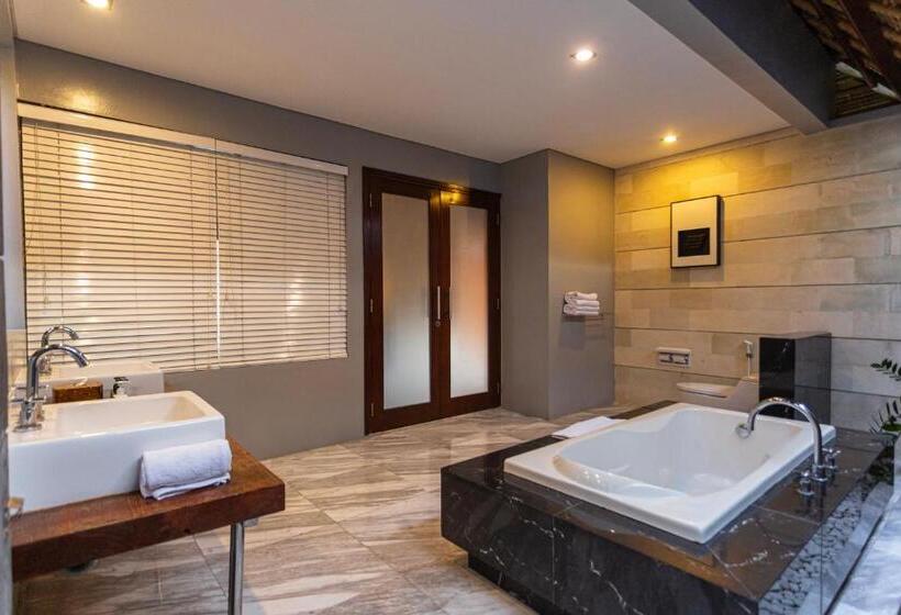 וילה עם חדר שינה אחד ובריכת שחיה, Abi Bali Resort And Villa