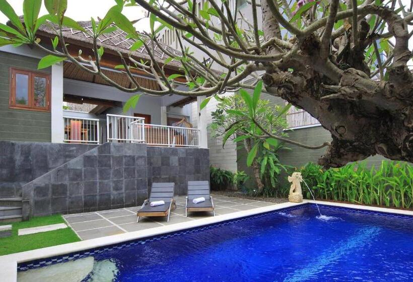 וילה עם חדר שינה אחד ובריכת שחיה, Abi Bali Resort And Villa