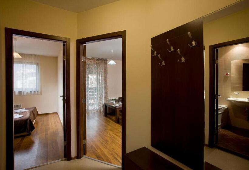 شقة غرفة واحدة, Casa Karina Bansko Half Board & All Inclusive