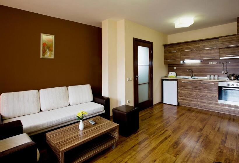 Апартаменты 2 Спальни, Casa Karina Bansko  Half Board & All Inclusive