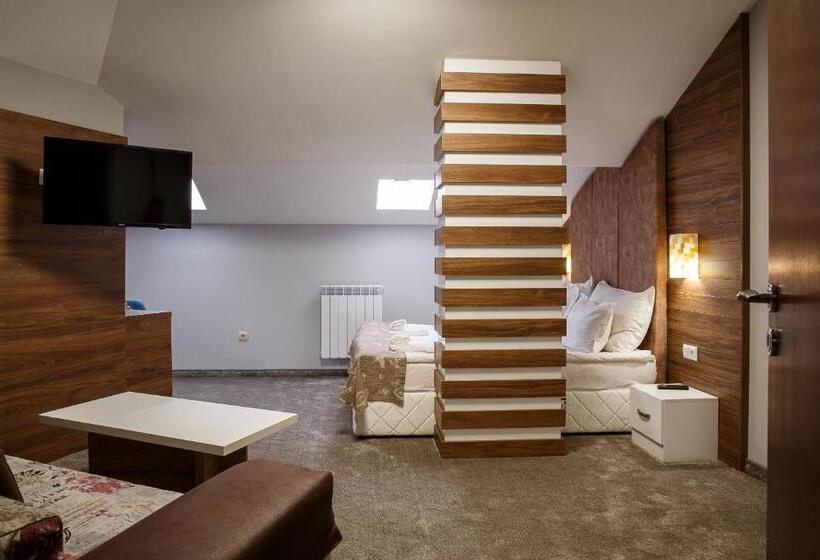 شقة ديلوكس غرفتين نوم, Casa Karina Bansko Half Board & All Inclusive