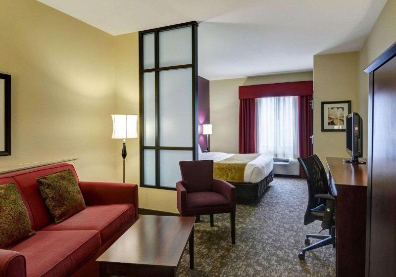 Люкс Кровать Кинг, Comfort Suites Little Rock West