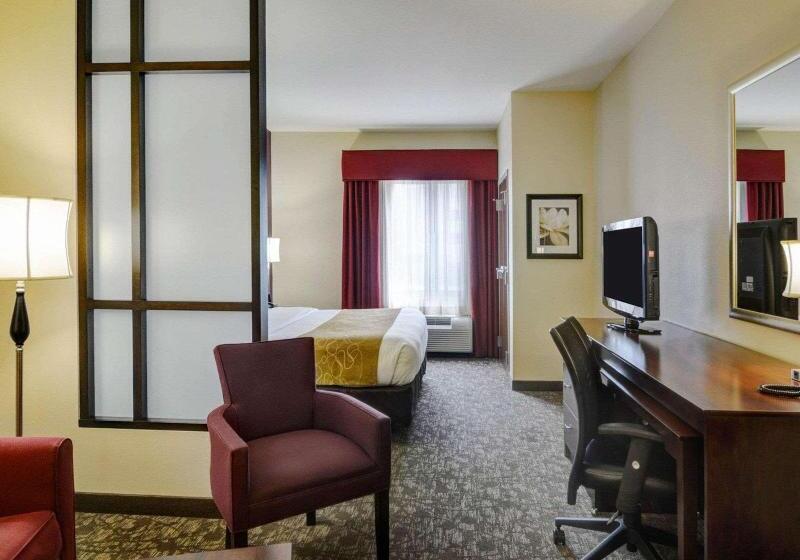 Люкс Кровать Кинг, Comfort Suites Little Rock West