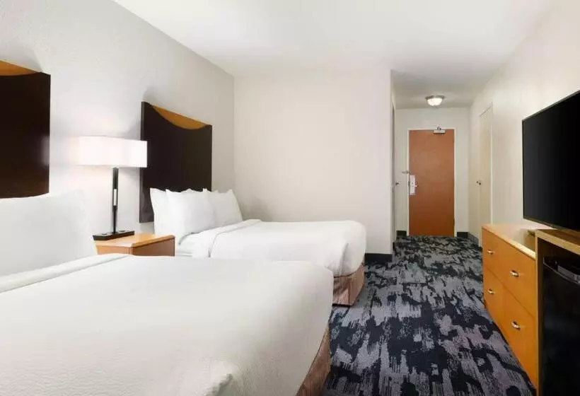 ２ダブルベッドのスタンダードルーム, Fairfield Inn & Suites Fort Pierce / Port St Lucie