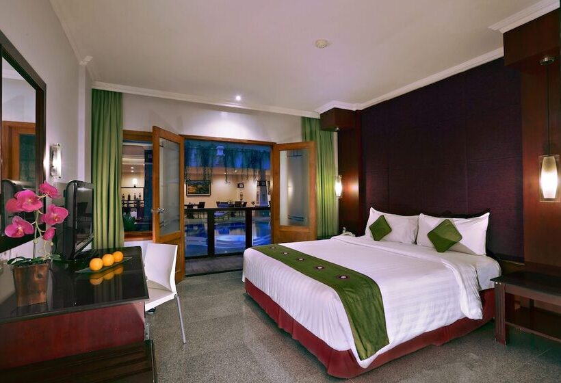 Номер Deluxe, Famous Hotel Kuta Formerly Permata Kuta